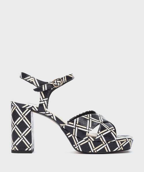 Heeled Sandals | LAWRENCE 1685-B139T | BLACK | Martinelli