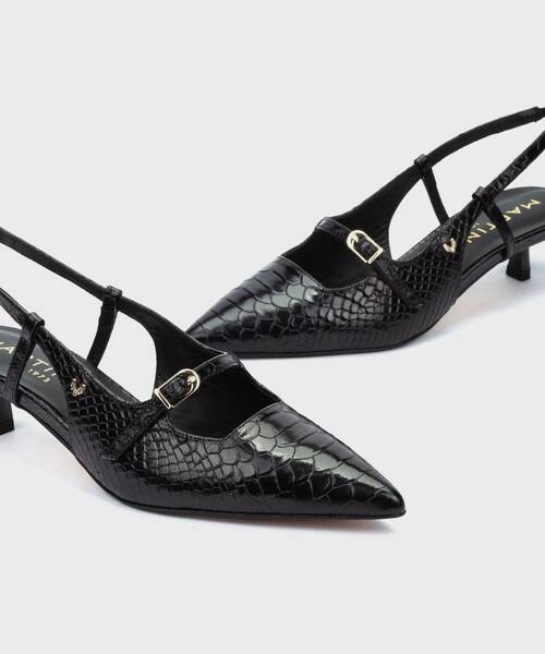 Court Shoes | GAETA 1746-B385F | BLACK | Martinelli