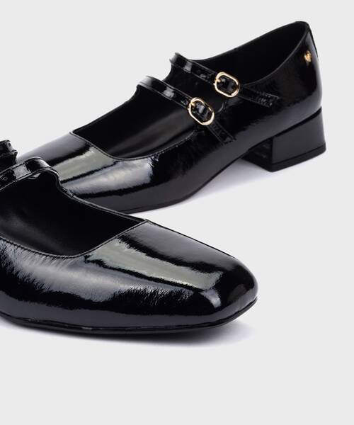 Court Shoes | SERPENTI S021-B510HY | BLACK | Martinelli