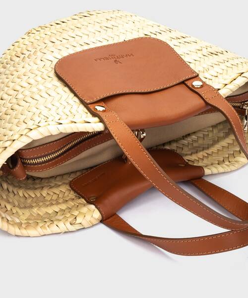 Straw bag | BOLSOS BBM-W405 | CUERO | Martinelli