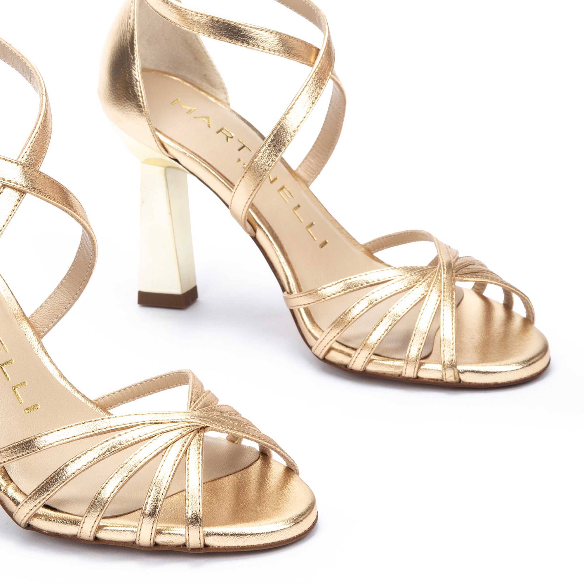 Sandalias tac&oacute;n | LUPETTA 1703-B210S, GOLD, large image number 60-1703-B210S_773_Martinelli_LUPETTA_GOLD_full.jpg | null