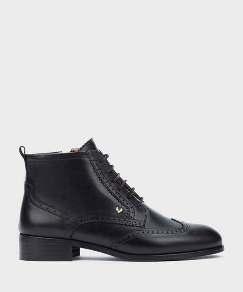 Flat ankle boots | MOSCOVA 1708-B242P | BLACK | Martinelli