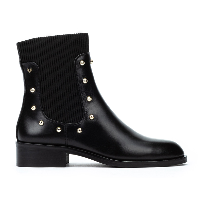 Martinelli Botines planos de piel RESSI 1718