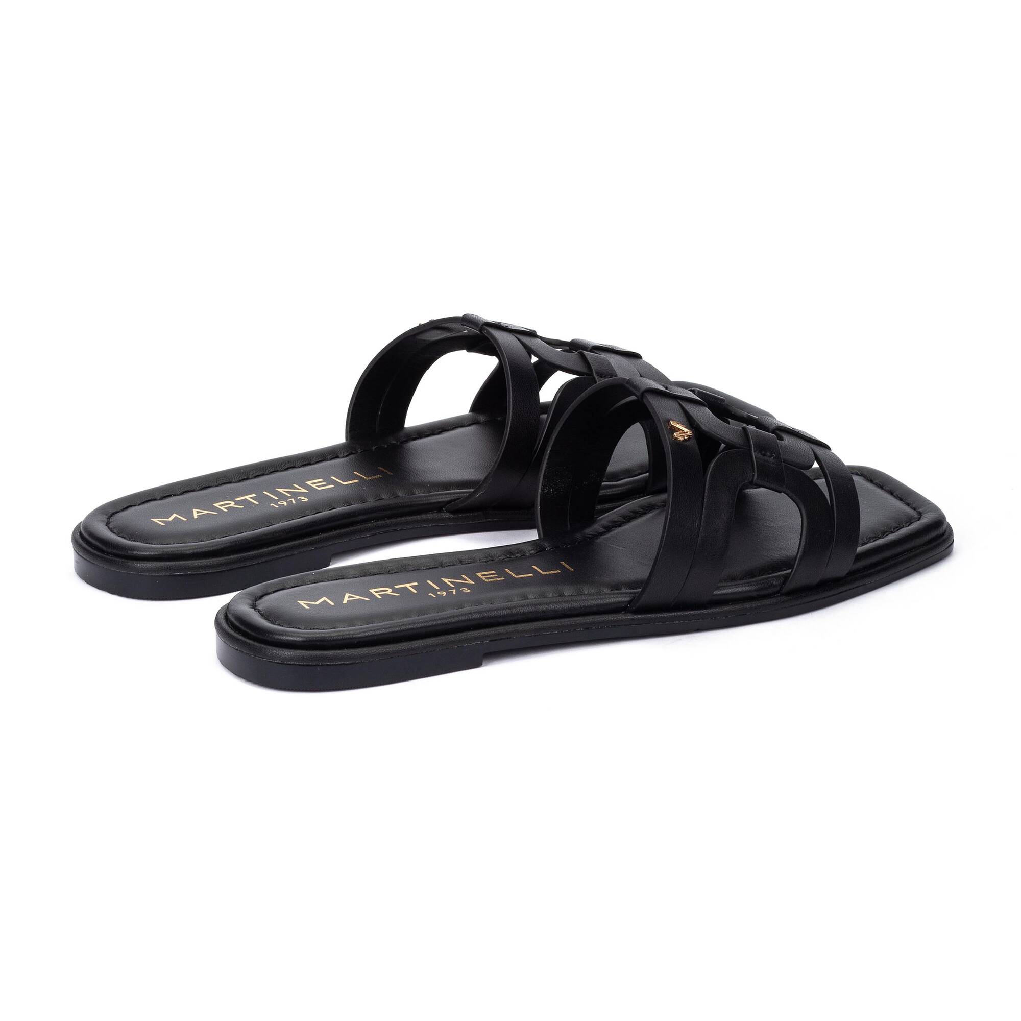 Sandales plates | BELISARIO S034-B572CY, BLACK, large image number 30-S034-B572CY_000_Martinelli_BELISARIO_BLACK_full.jpg | null
