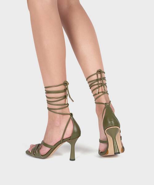 Sandalias tacón | RAINER 1632-A931Z | VERDE | Martinelli