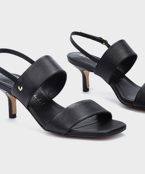 Heeled Sandals | ERITREA 1762-B415Z | BLACK | Martinelli
