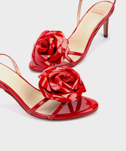 Heeled Sandals | VALASSINA 1761-B410H | ROJO | Martinelli