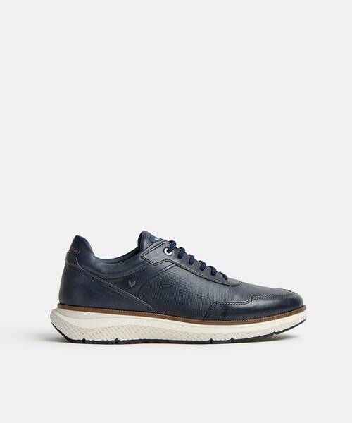 Men elegant sneakers , CANTERBURY C025 , CANTERBURY C025-2992L , BLUE