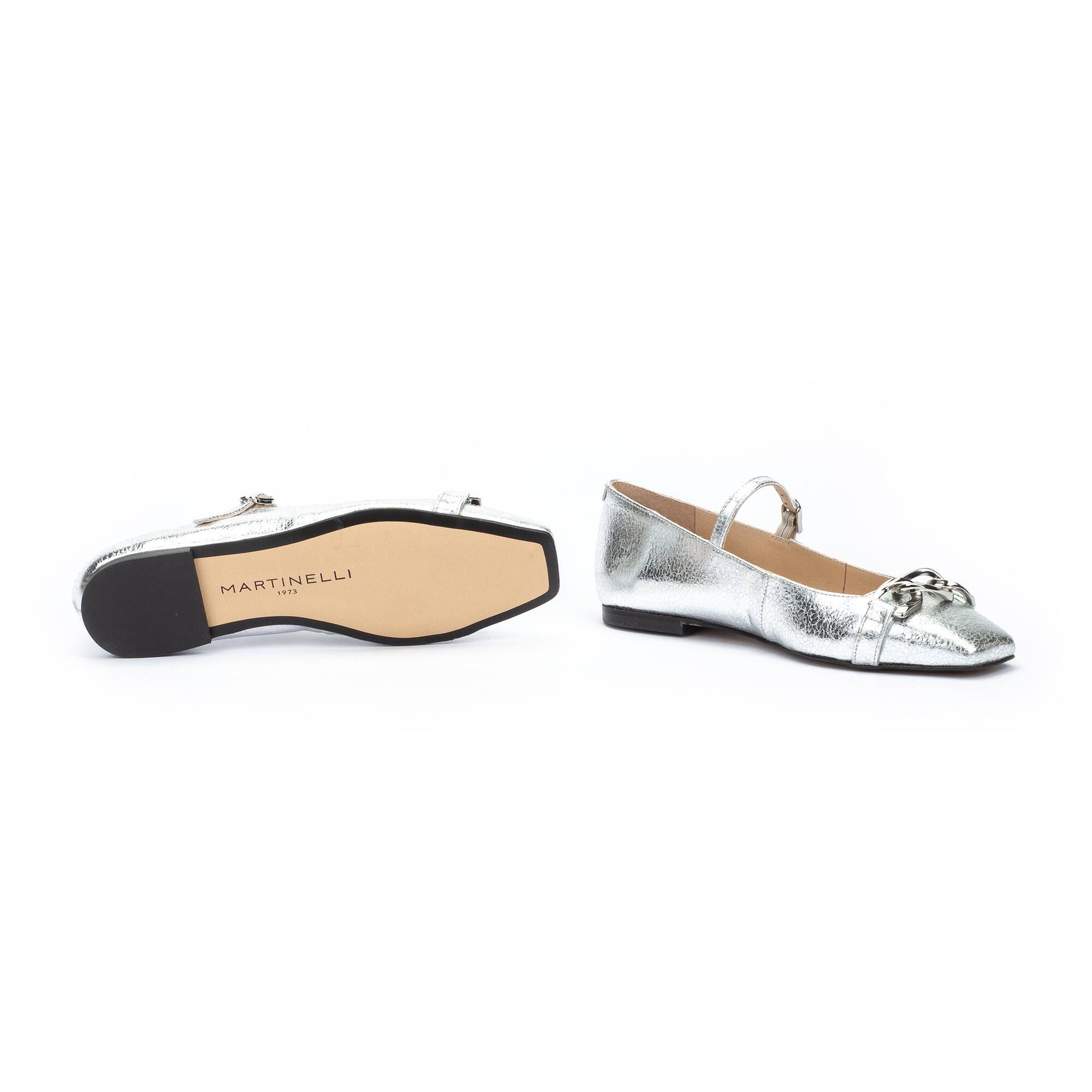 Ballet flats | ORSOLA 1742-B326N, PLATA, large image number 70-1742-B326N_095_Martinelli_ORSOLA_PLATA_full.jpg | null