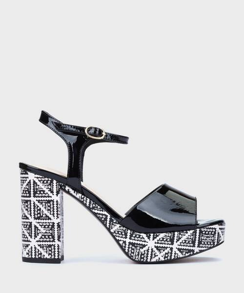 Heeled Sandals | DUNAWAY 1488-A879E | BLACK | Martinelli