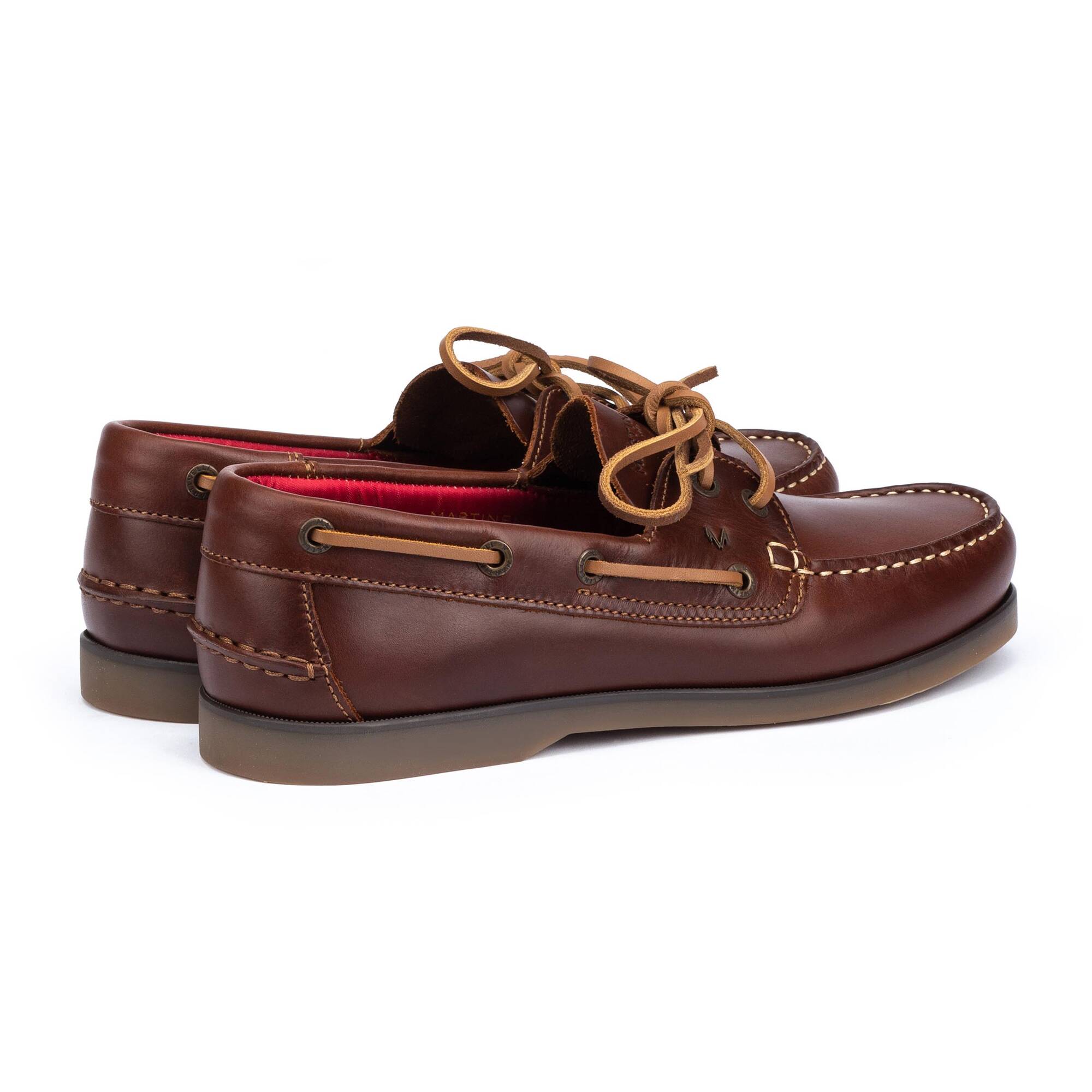 Boat shoes | HANS 1360-1145PYP, COGNAC, large image number 30-1360-1145PYP_201_Martinelli_HANS_COGNAC_full.jpg | null