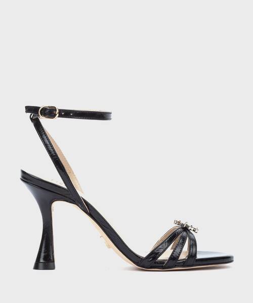 Heeled Sandals | CITRINO 1768-B440RN | BLACK | Martinelli