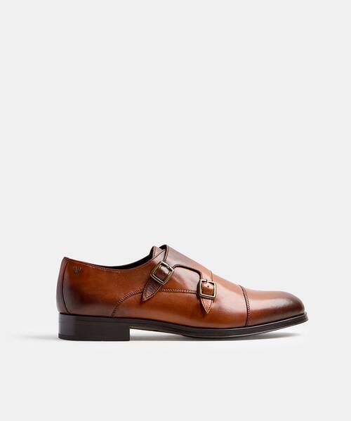 Men monk shoes , EMPIRE 1492 , EMPIRE 1492-2632Z , BRANDY