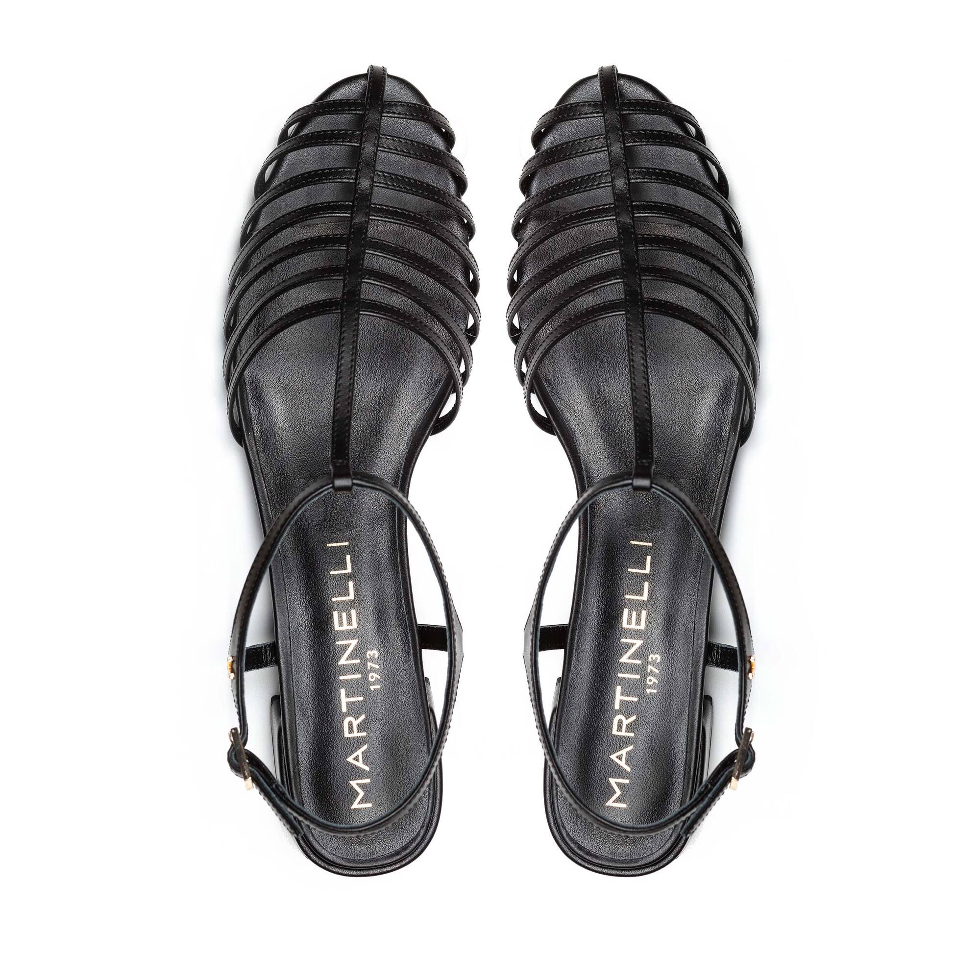 Sandalias planas | PANARO 1759-B400PY, BLACK, large image number 100-1759-B400PY_000_Martinelli_PANARO_BLACK_full.jpg | null