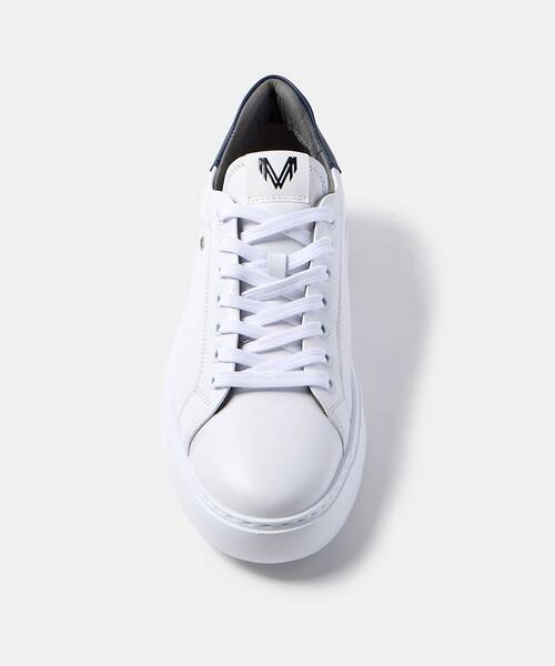 Men sneaker with lightweight sole , SULLIVAN C045 , SULLIVAN C045-Z010P , BLANCO