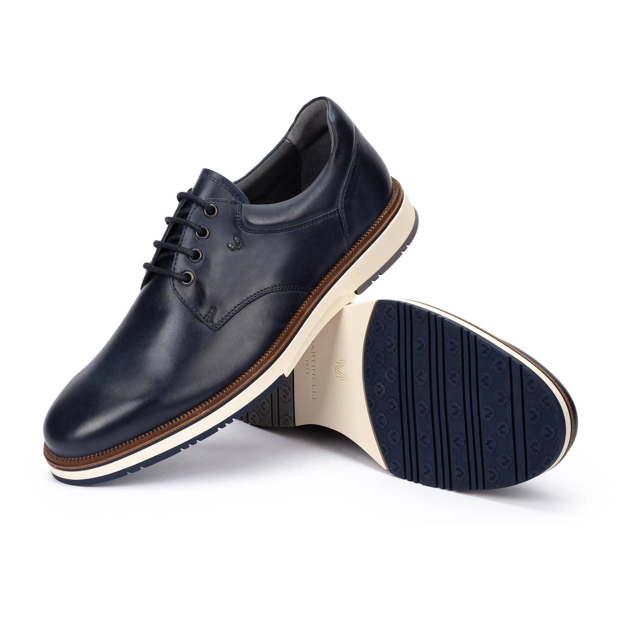 Lace up shoes | FULTON C003-2972C, BLUE, large image number 70-C003-2972C_300_Martinelli_FULTON_BLUE_full.jpg | null