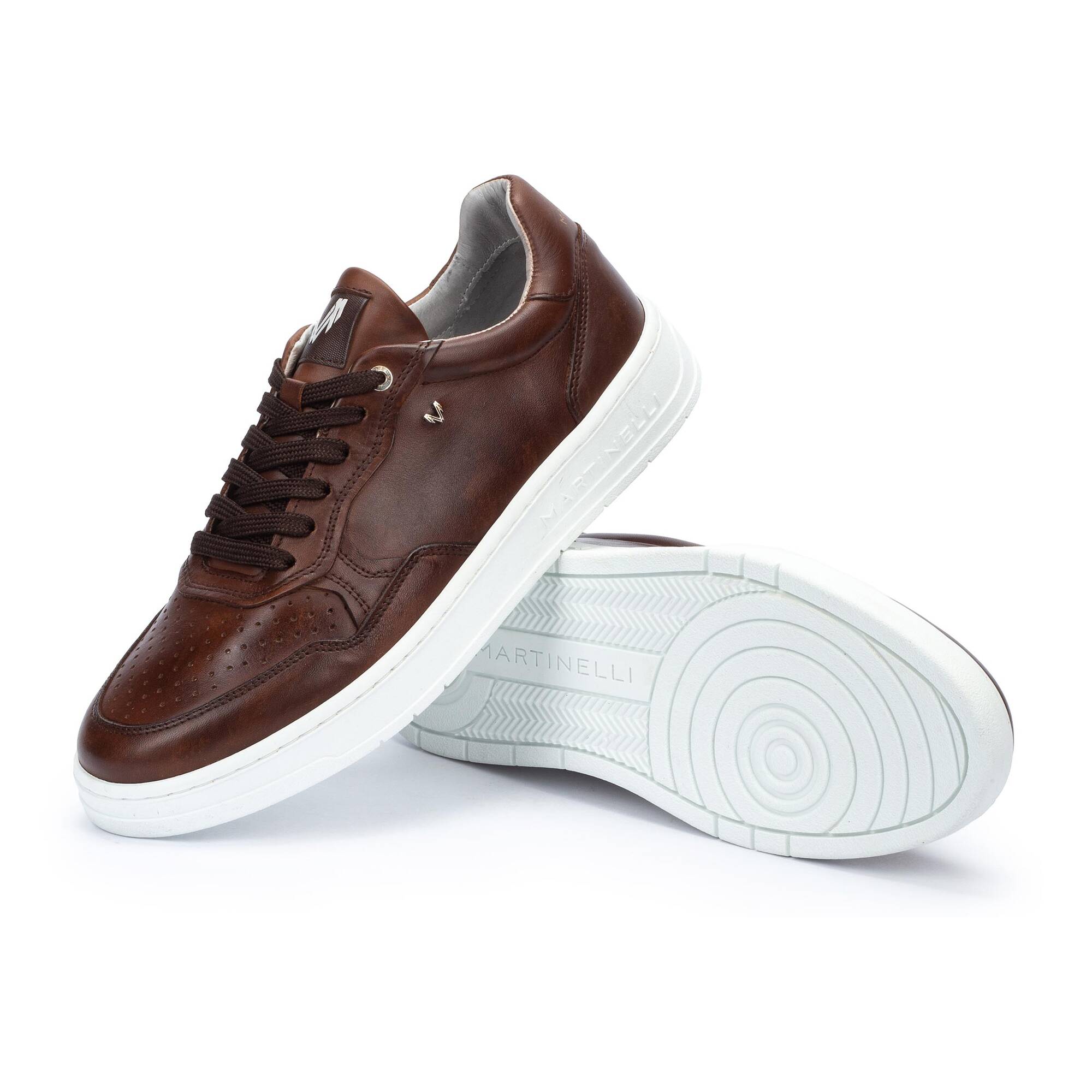 Sneakers | NEWHAVEN 1660-2825L, CAFE, large image number 70-1660-2825L_103_Martinelli_NEWHAVEN_CAFE_full.jpg | null