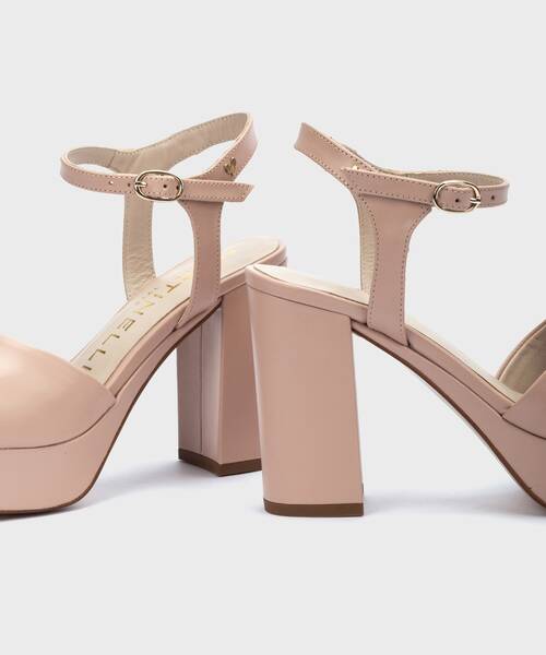 Sandals | DUNAWAY 1488-A879PMT | NUDE | Martinelli
