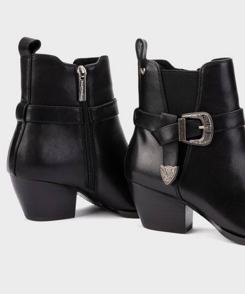 Heeled Ankle Boots | JEANNE S064-B685KY | BLACK | Martinelli