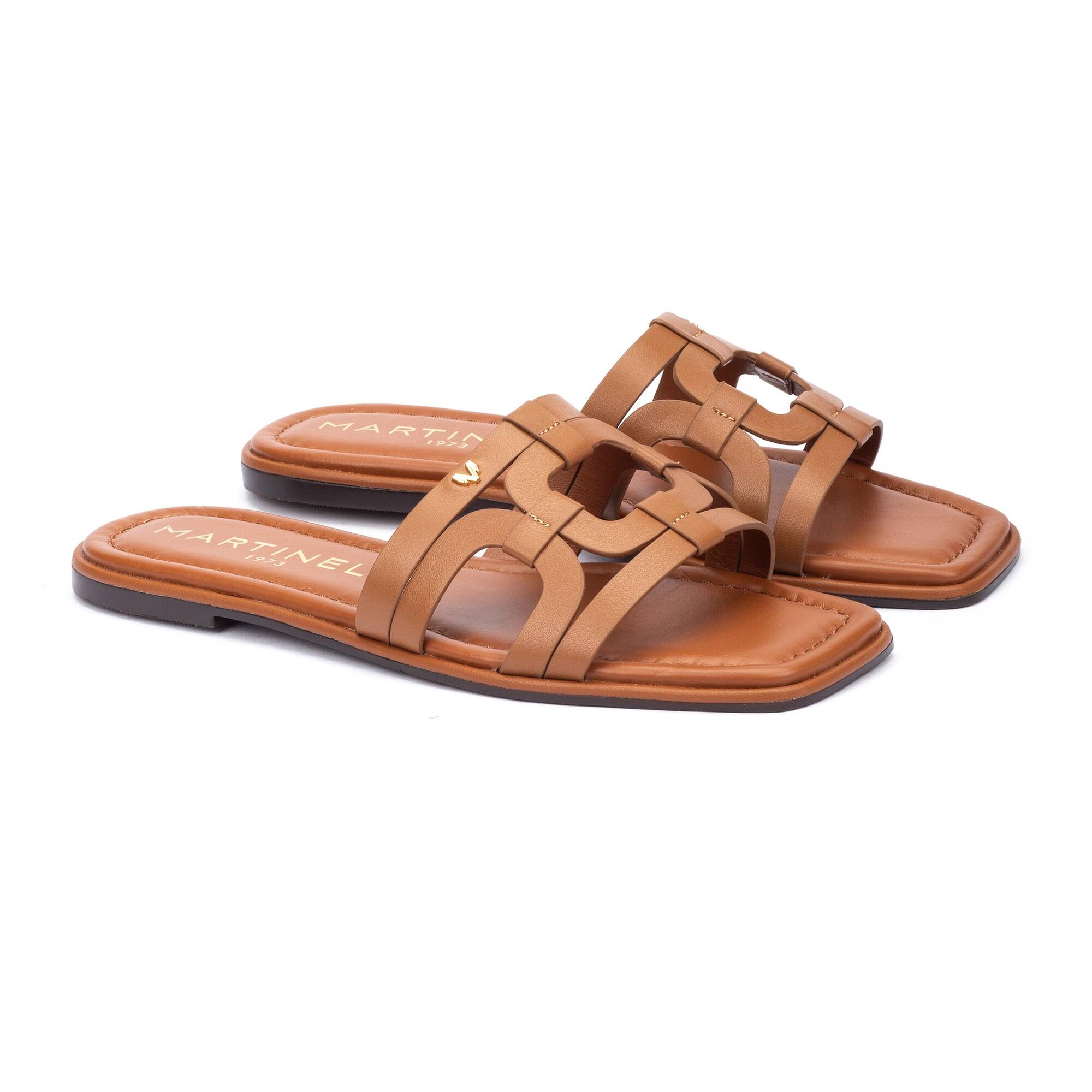 Platte sandalen | BELISARIO S034-B572CY, CUERO, large image number 20-S034-B572CY_202_Martinelli_BELISARIO_CUERO_full.jpg | null