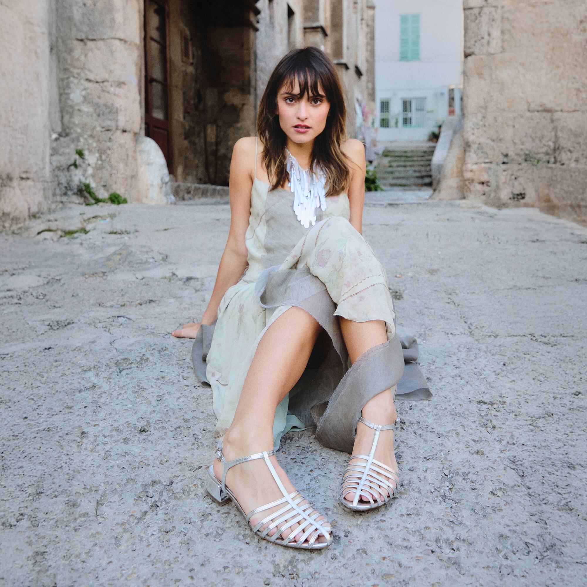 Sandalias planas | PANARO 1759-B400LY, SILVER, large image number 91-1759-B400LY_096_Martinelli_PANARO_SILVER_full.jpg | null