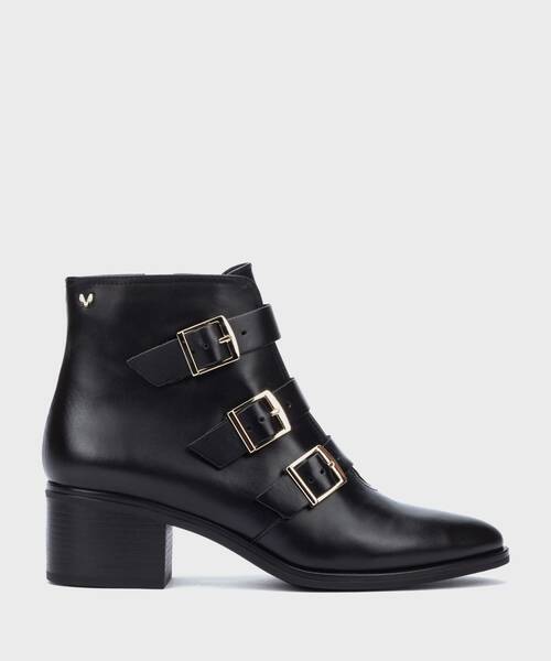 Heeled Ankle Boots | ZINNIA 1603-4506P | BLACK | Martinelli
