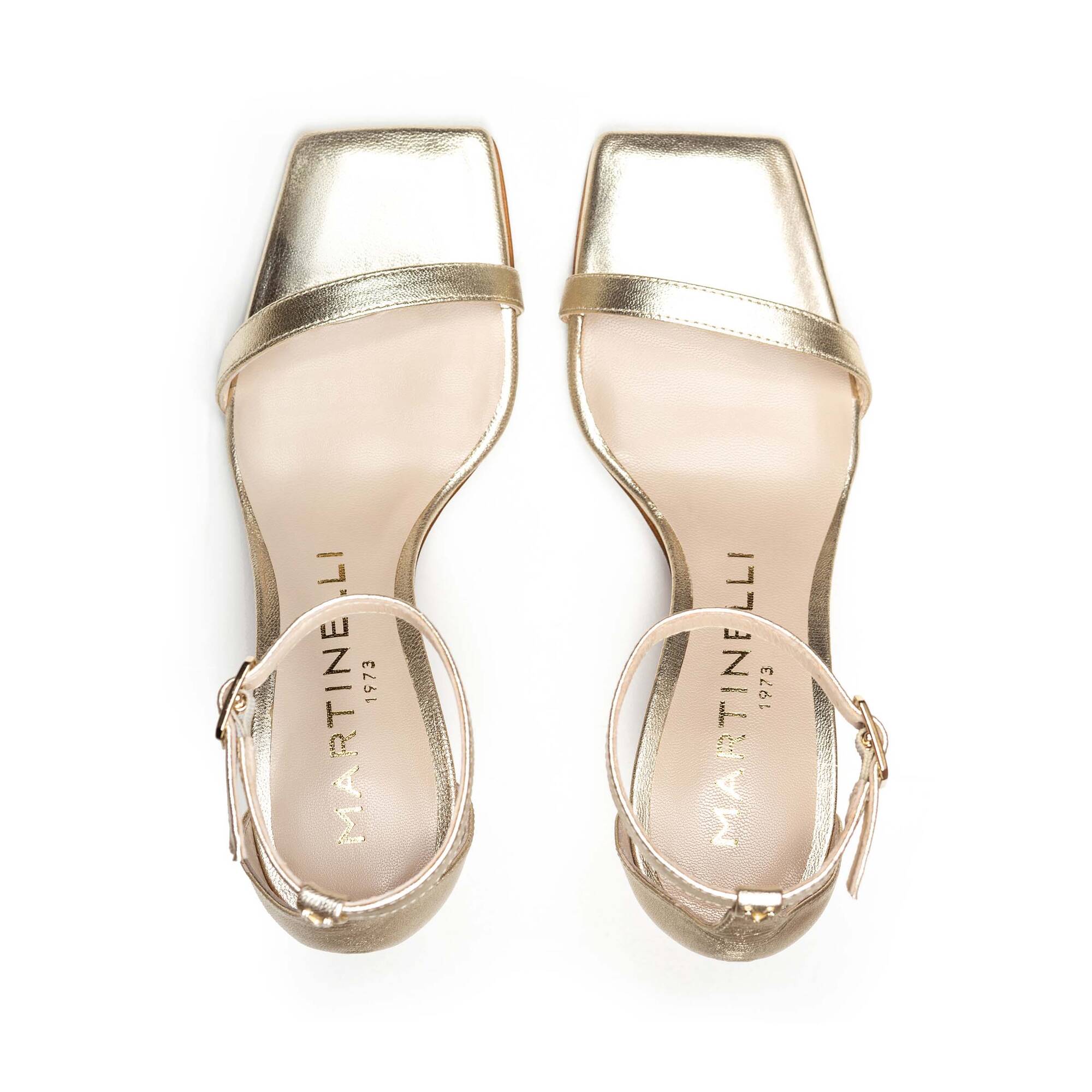 Heeled Sandals | EMANUELE 1543-A584S, ORO, large image number 100-1543-A584S_755_Martinelli_EMANUELE_ORO_full.jpg | null