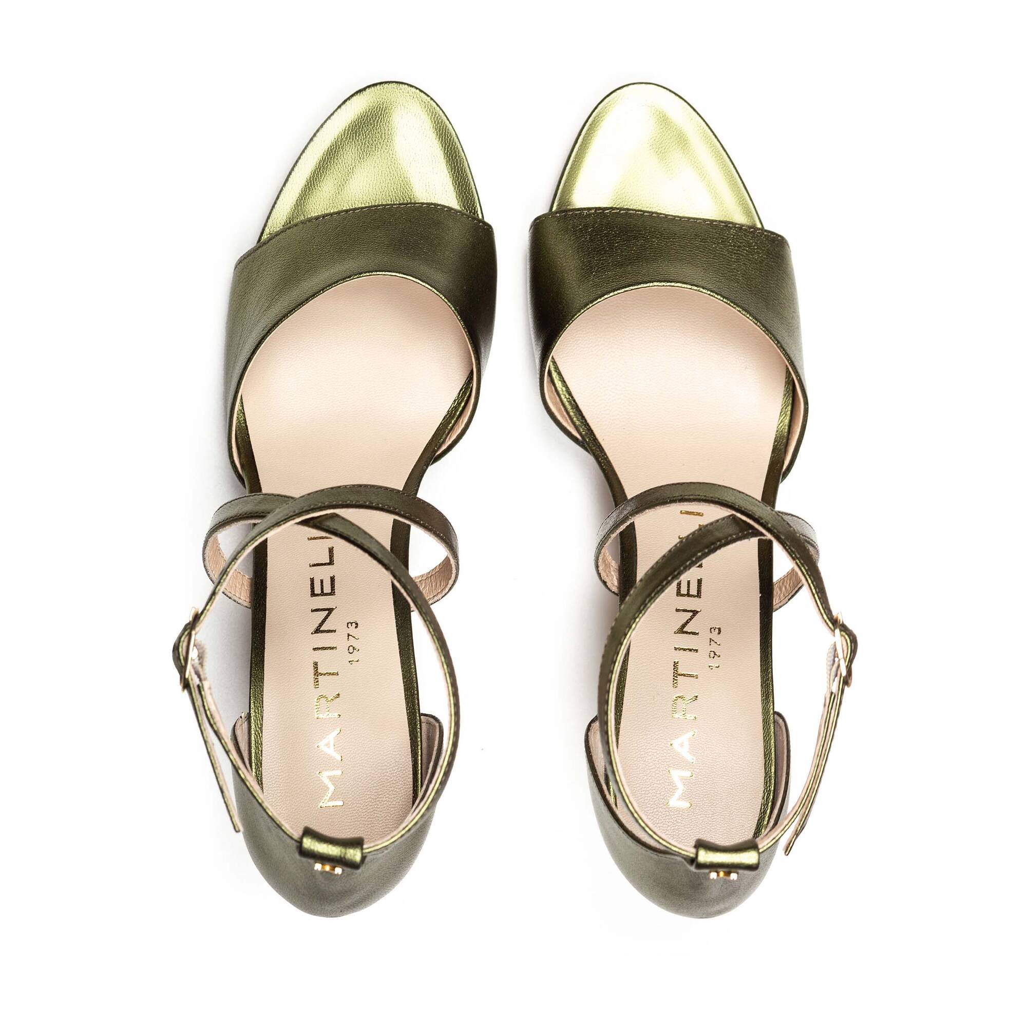 Heeled Sandals | MICHIGAN 1594-A785S, VERDE, large image number 100-1594-A785S_424_Martinelli_MICHIGAN_VERDE_full.jpg | null