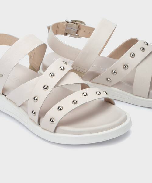 Sandalias planas | ARMOUR 1586-A734Z | OFF WHITE | Martinelli