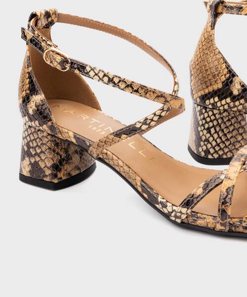 Heeled Sandals | VETTABBIA S051-B431SY | TAUPE | Martinelli