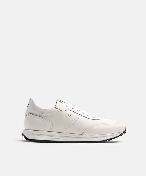 Men elegant sneaker , HANBURY 1741 , HANBURY 1741-2930S , BLANCO