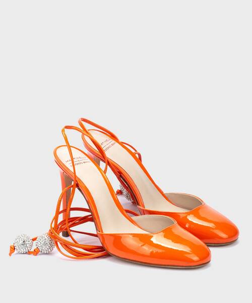 Court Shoes | SOL 1680-B115H | ORANGE | Martinelli