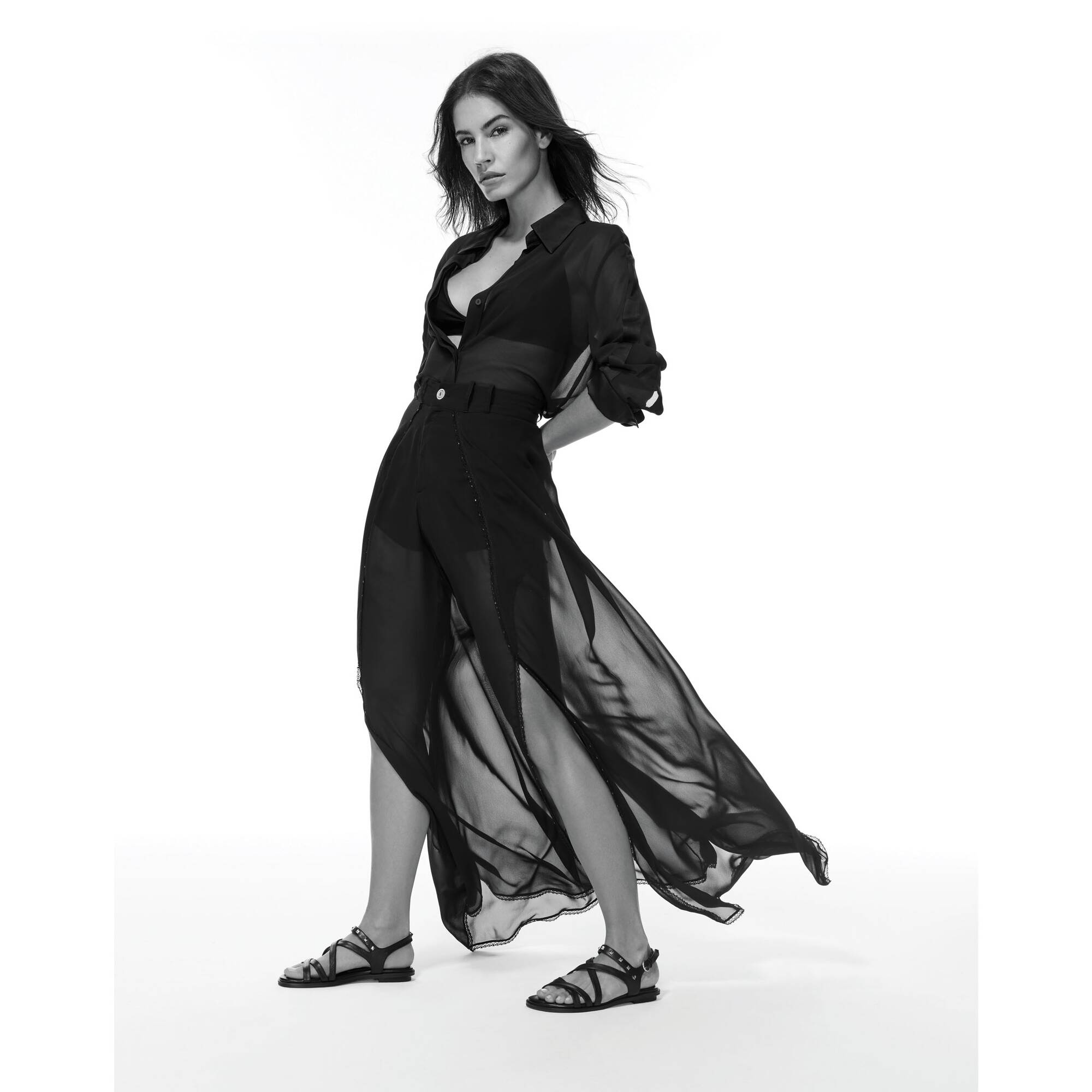 Flat Sandals | MAZZINI 1535-A804Z, BLACK, large image number 91-1535-A804Z_000_Martinelli_MAZZINI_BLACK_full.jpg | null