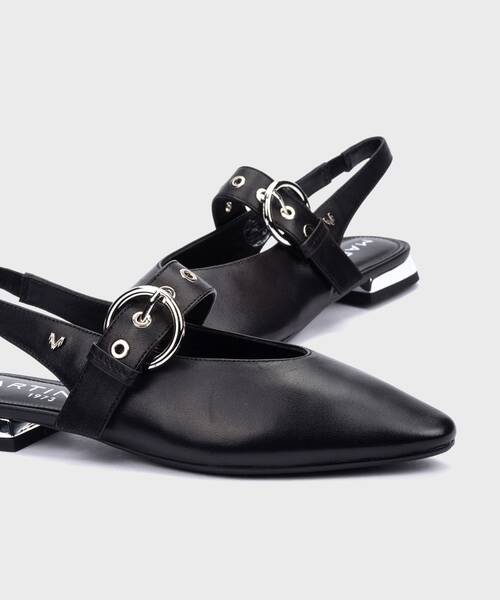 Ballet flats | VESCIA S009-B547PY | BLACK | Martinelli