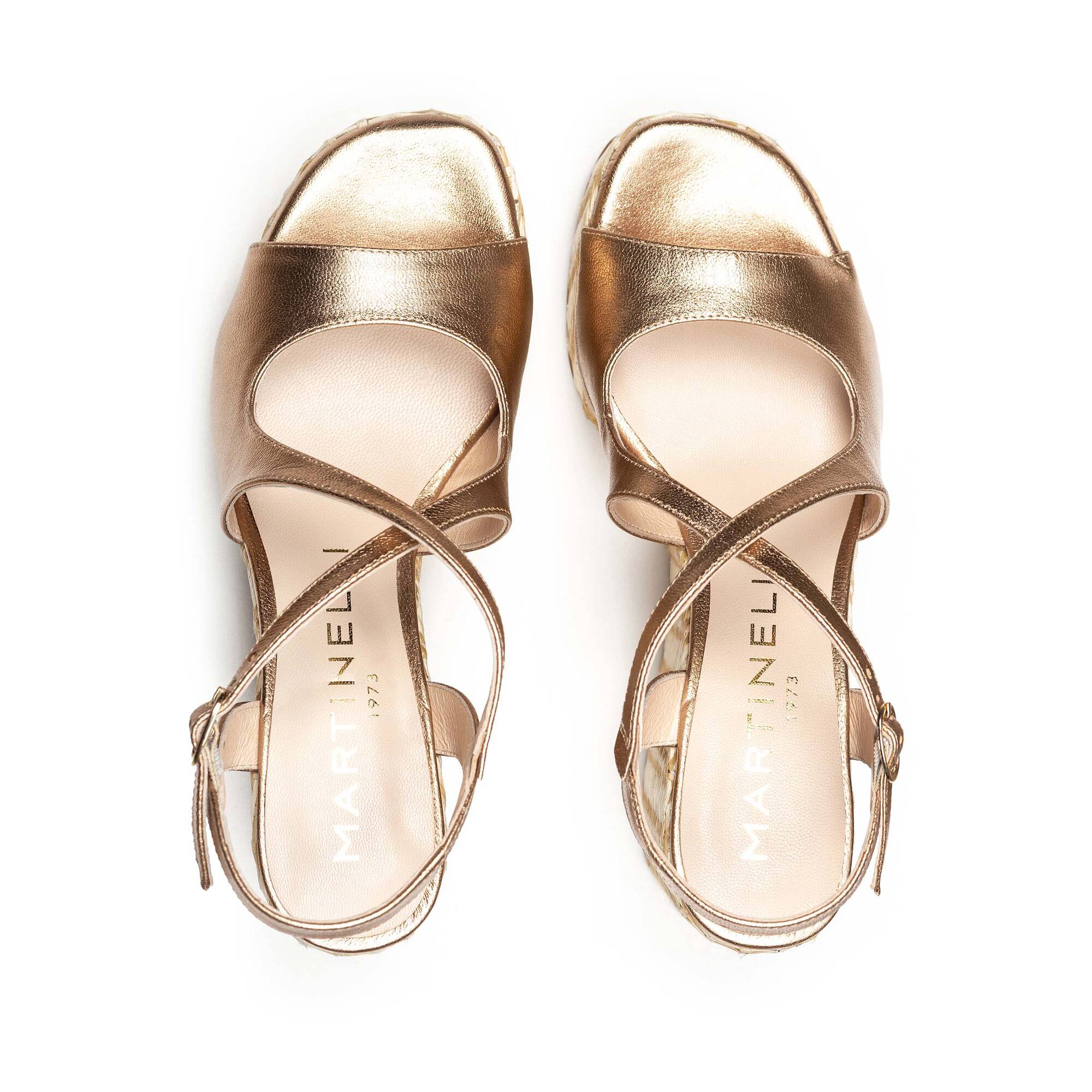 Wedges | KRISTEN 1651-B026S, SALMON, large image number 100-1651-B026S_709_Martinelli_KRISTEN_SALMON_full.jpg | null