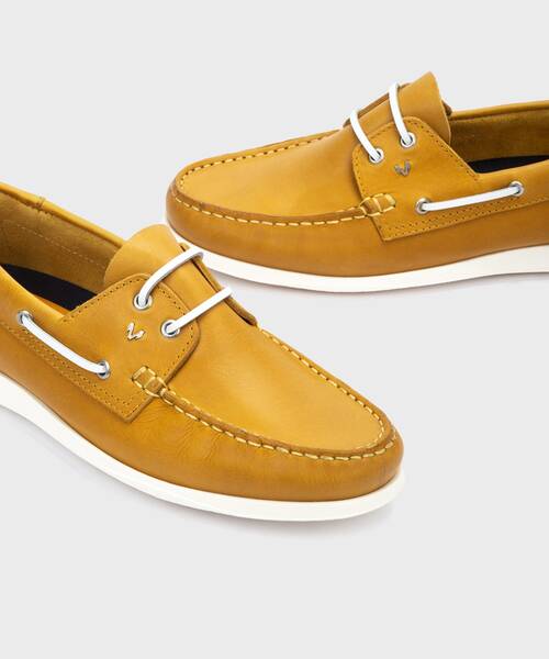 Boat shoes | HARRISON 1560-2576BY1 | YELLOW | Martinelli