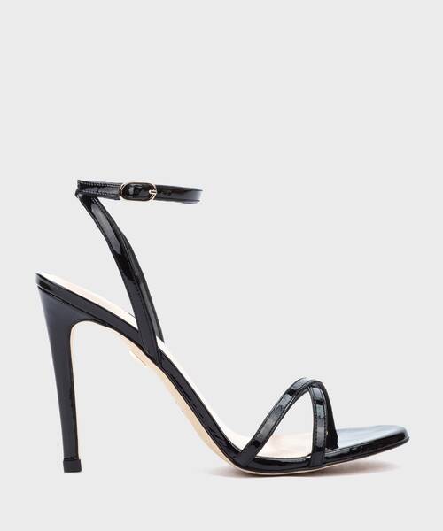 Heeled Sandals | LOREN 1670-B045H | BLACK | Martinelli