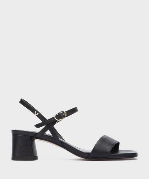 Heeled Sandals | VETTABBIA 1751-B363Z | BLACK | Martinelli