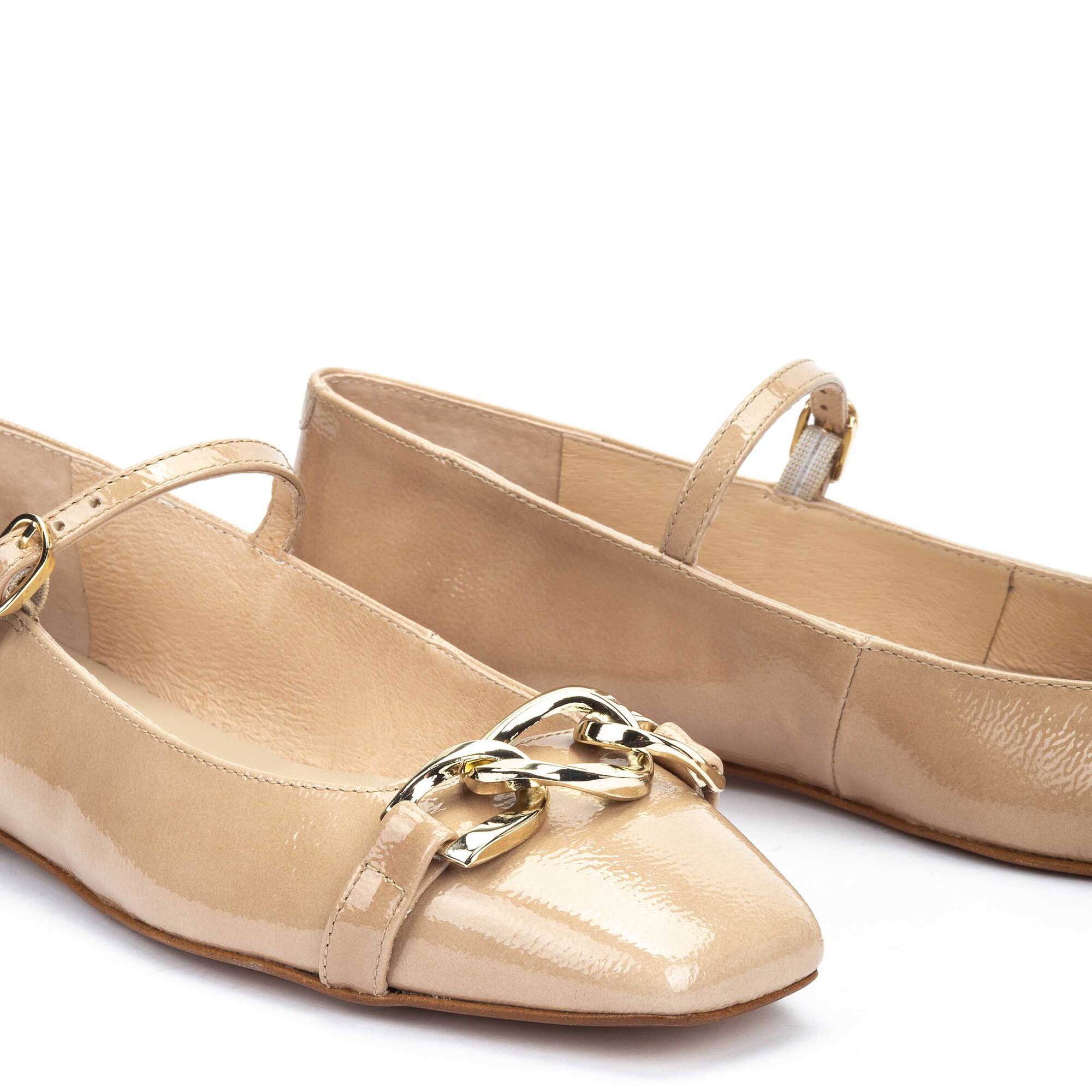 Ballet flats | ORSOLA 1742-B326D, STONE, large image number 60-1742-B326D_090_Martinelli_ORSOLA_STONE_full.jpg | null