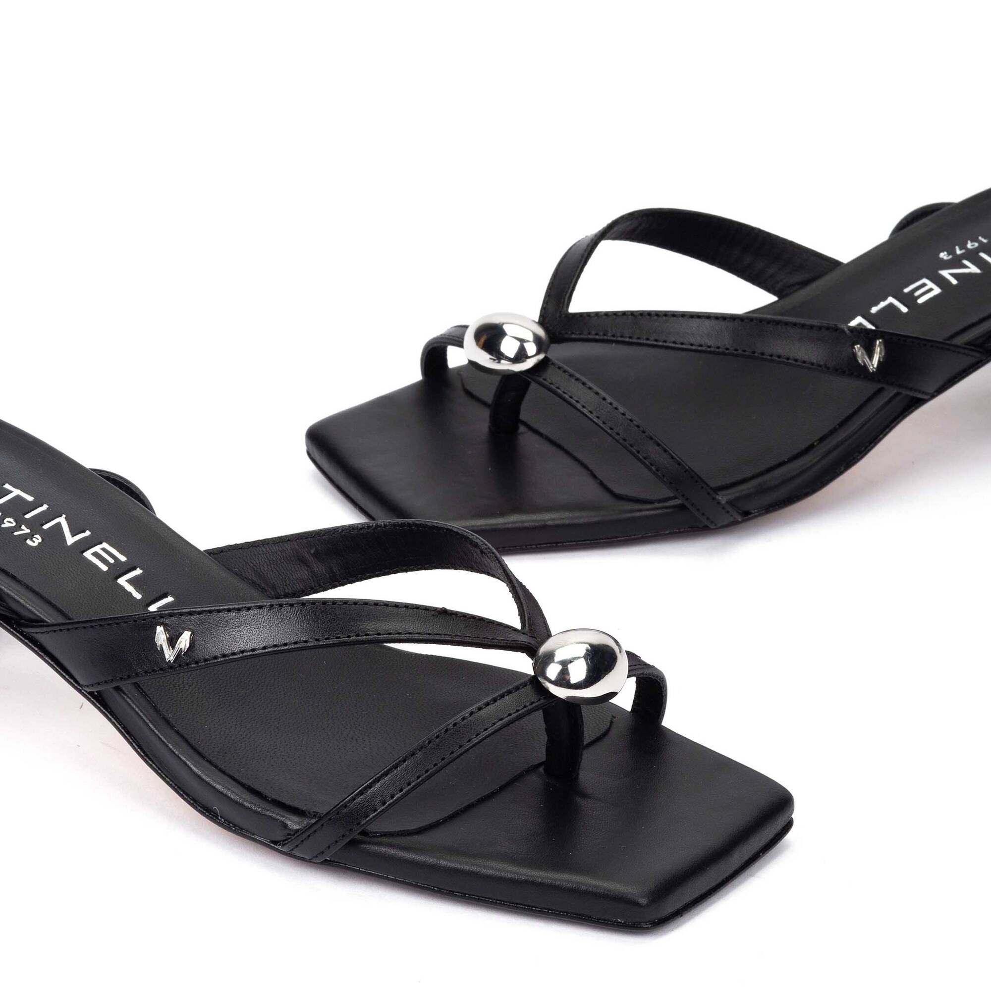 Heeled Sandals | BORROMEI S032-B590K, BLACK, large image number 60-S032-B590K_000_Martinelli_BORROMEI_BLACK_full.jpg | null