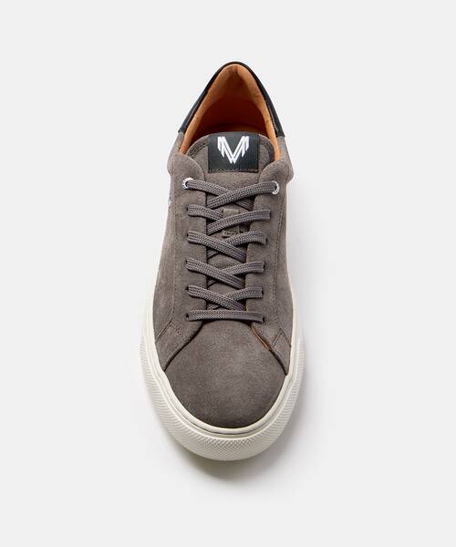 Men elegant sneaker , HASTINGS 1738 , HASTINGS 1738-2950WY , DARKGREY