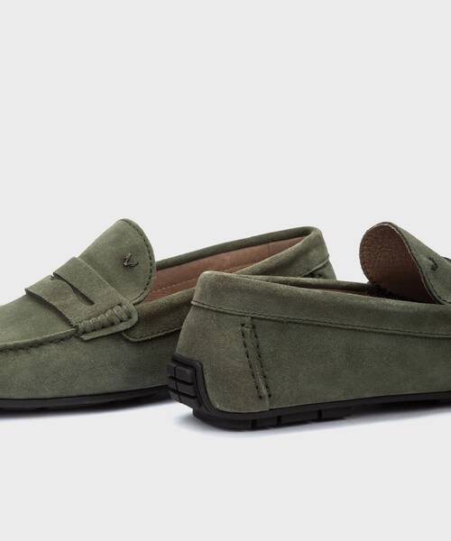 Slip on Loafers | PACIFIC 1411-2496X | SALVIA | Martinelli