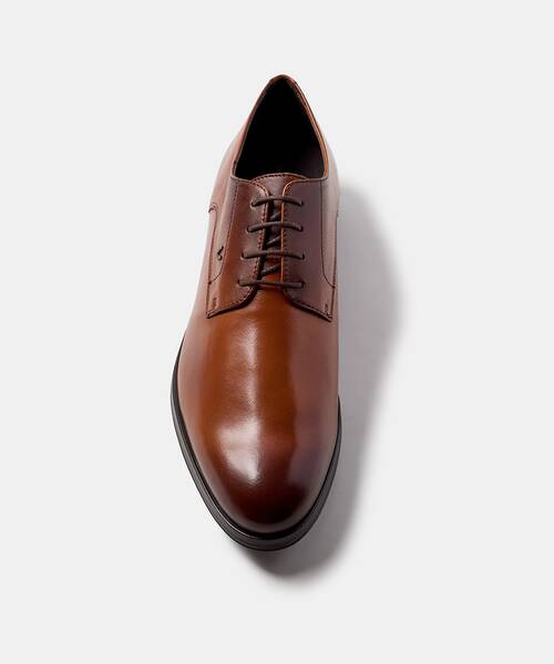 Men lace-up shoes , EMPIRE 1492 , EMPIRE 1492-2630Z , BRANDY