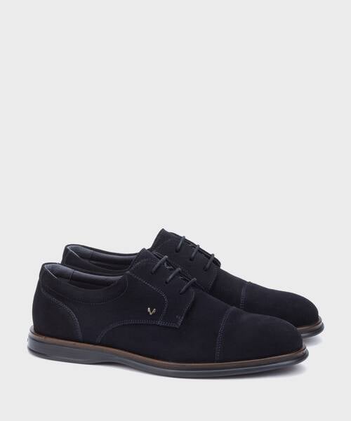 Lace up shoes | DUOMO 1562-2658X | DARKBLUE | Martinelli