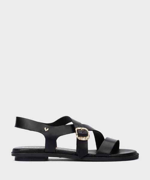Flat Sandals | MAZZINI 1535-B258K | BLACK | Martinelli