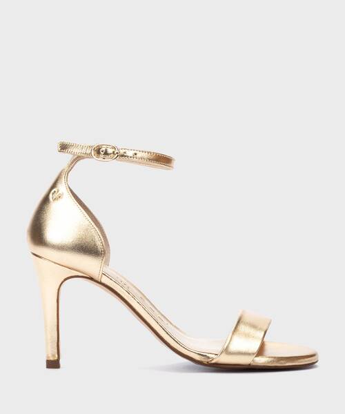 Heeled Sandals | JULIA 1637-A955S | GOLD | Martinelli
