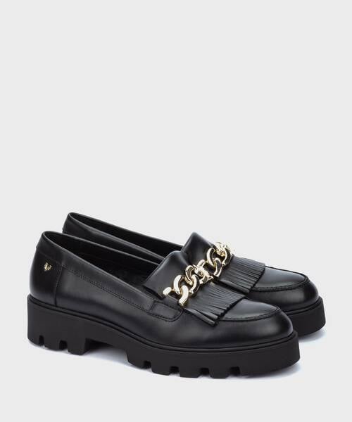 Loafers and Laces | HERMOSILLA 1568-A665P1 | BLACK | Martinelli