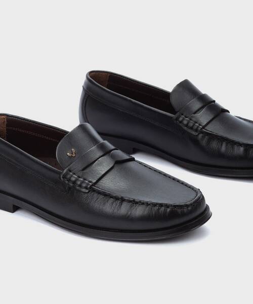 Slip on Loafers | FORTHILL 1623-2760E | BLACK | Martinelli