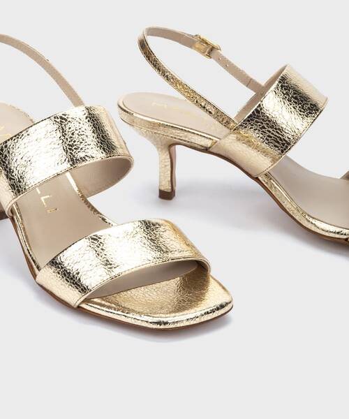 Heeled Sandals | ERITREA 1762-B415N | CHAMPAGNE | Martinelli