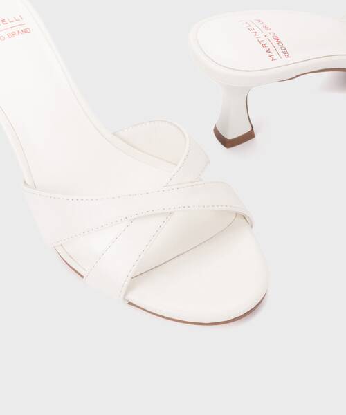 Sandales &agrave; talon | CALANDRA S050-B630PY | BLANCO | Martinelli